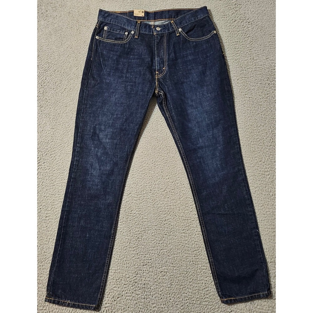 Levi's 511 Jeans 36x32 Men's Stretch Slim Fit Straight Denim Dark Blue NWOT